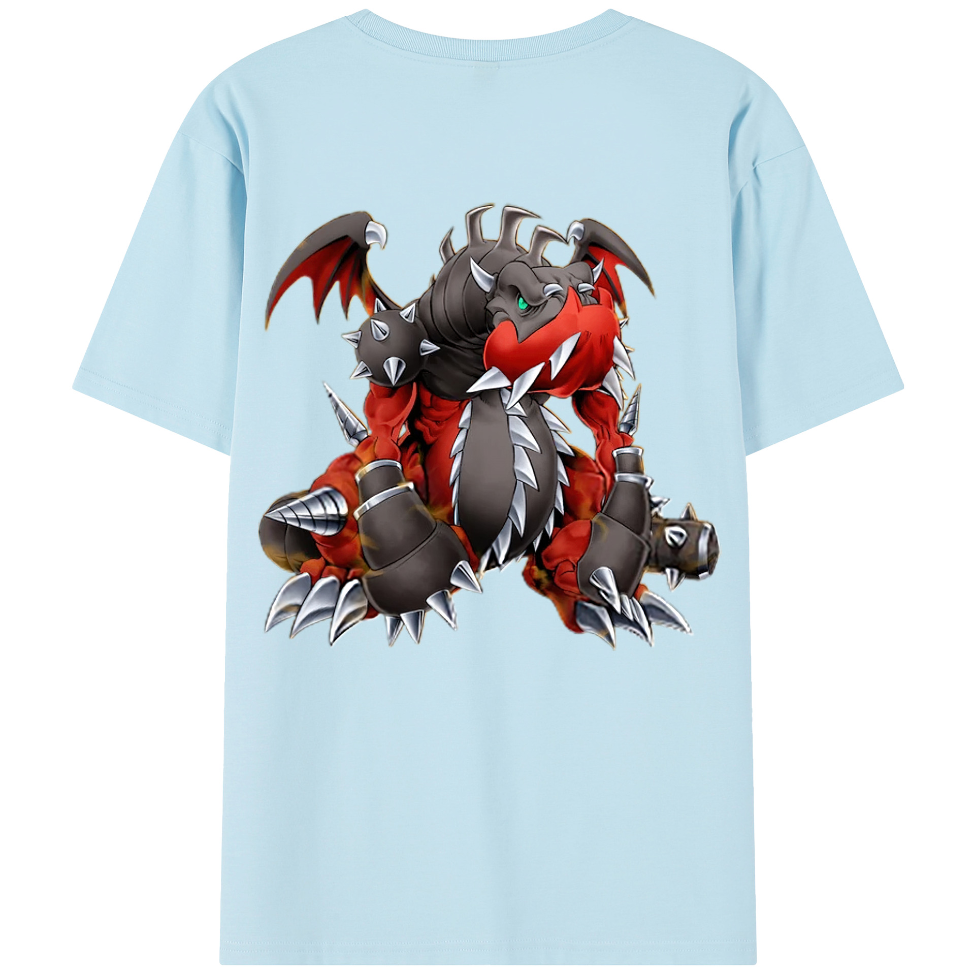 （画像用） 遊☆戯☆王 Yu-Gi-Oh! 綿100％半袖Tシャツ（背面プリント）